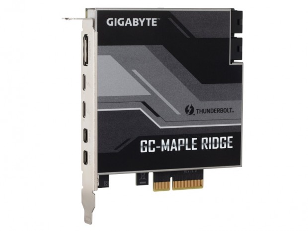 Intel 500シリーズ向けThunderbolt 4増設カード、GIGABYTE「GC-MAPLE RIDGE」