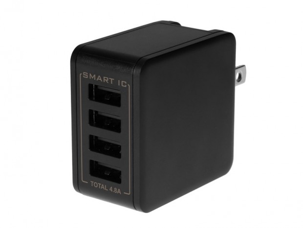 オウルテック、自動認識で最適充電する「かしこく充電」対応のUSB-AC充電器発売