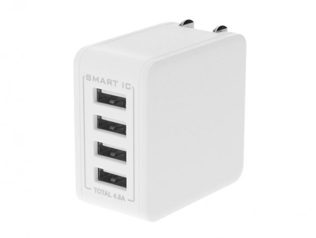 オウルテック、自動認識で最適充電する「かしこく充電」対応のUSB-AC充電器発売