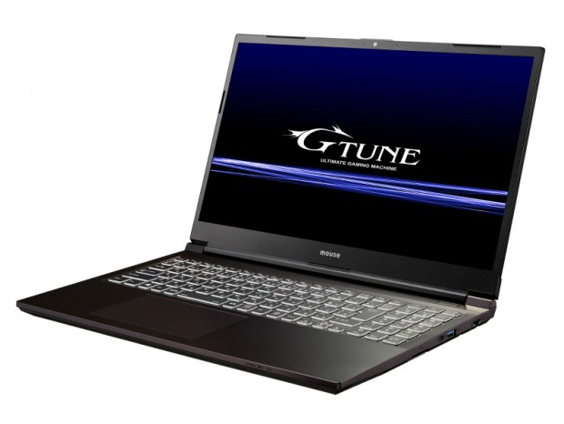G-Tune、GPUを強化した15.6型エントリーゲーミングノートPC「G-Tune P5-H」発売