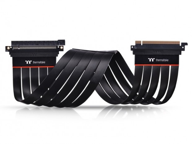 Thermaltake、600mmのロングモデルなどPCI-Express4.0ライザーケーブル計3種
