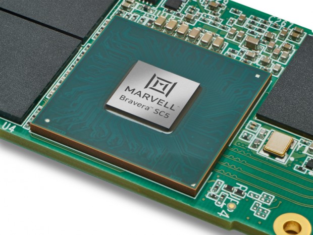 業界初のPCI-Express5.0対応SSDコントローラ、Marvell「Bravera SC5」