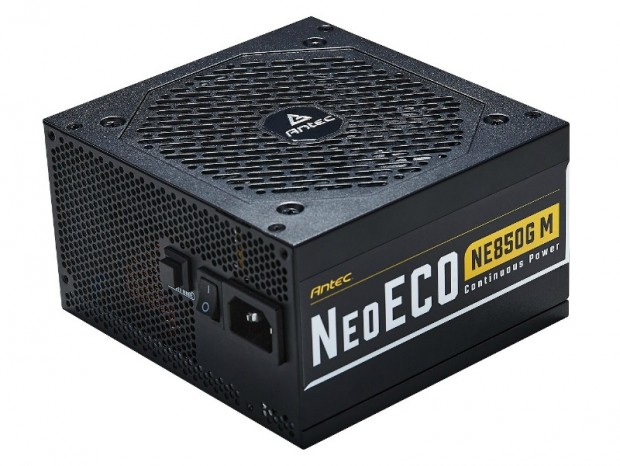 奥行き140mmのコンパクトなフルモジュラーGOLD電源、Antec「NE GOLD M」