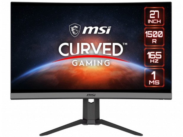 曲率1500Rの165Hz/1ms対応フルHDゲーミング液晶、MSI「Optix G27C6P」