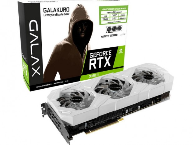 玄人志向、白い3連ファンクーラーを搭載するGeForce RTX 3080 Ti発売