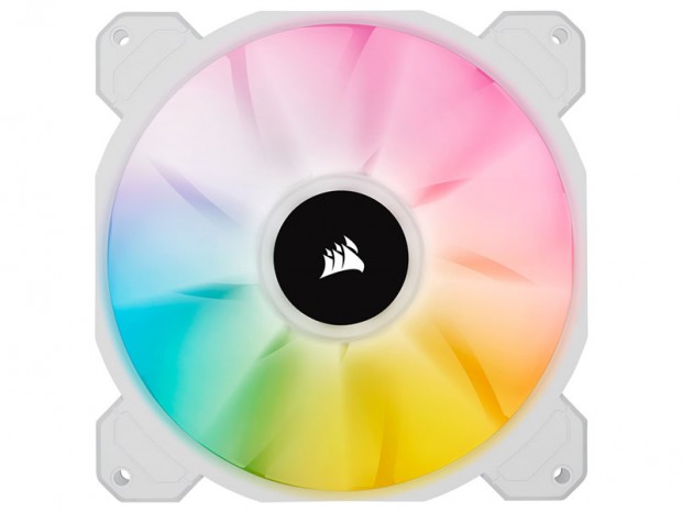 8個のARGB LEDを内蔵する、CORSAIR「iCUE SP RGB ELITE White」シリーズ