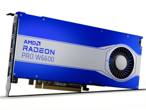 AMD、シングルスロットのWS向けVGA「Radeon PRO W6600」提供開始