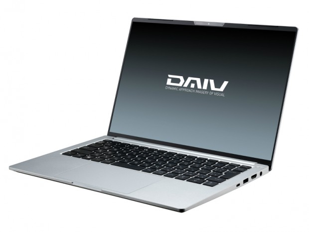 重さ約985gの14型WUXGAノートPC、マウスコンピューター「DAIV 4P」