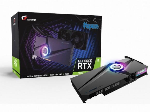 Colorful、240mm水冷を搭載した「iGame GeForce RTX 3080 Neptune OC 10G」発売