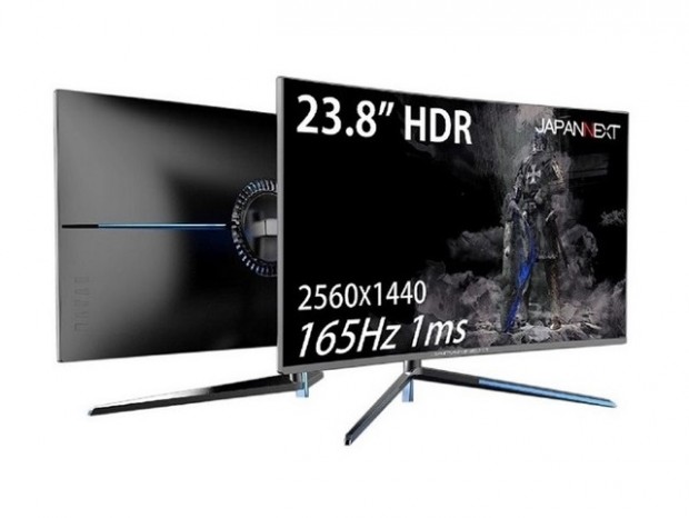 税込3.2万円の165Hz/1ms対応WQHDゲーミング液晶がJAPANNEXTから