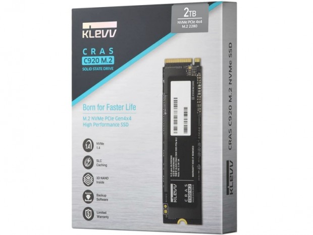 ESSENCORE、PCIe4.0接続のNVMe M.2 SSD「KLEVV CRAS C920」シリーズ発売