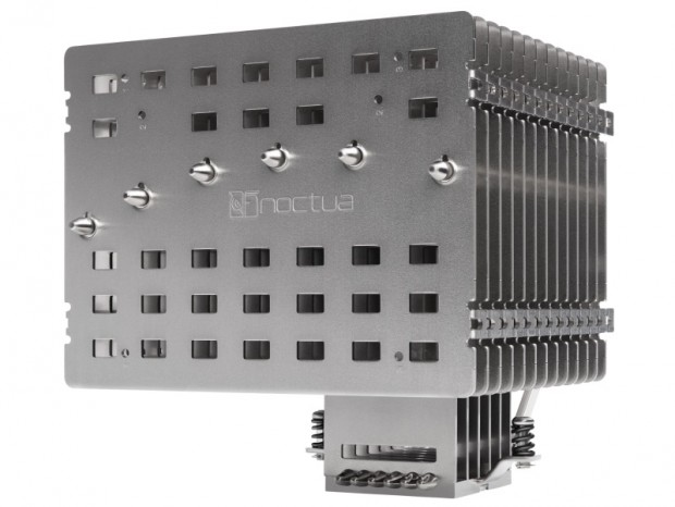 Noctua、分厚いフィンを採用する大型ファンレスCPUクーラー「NH-P1