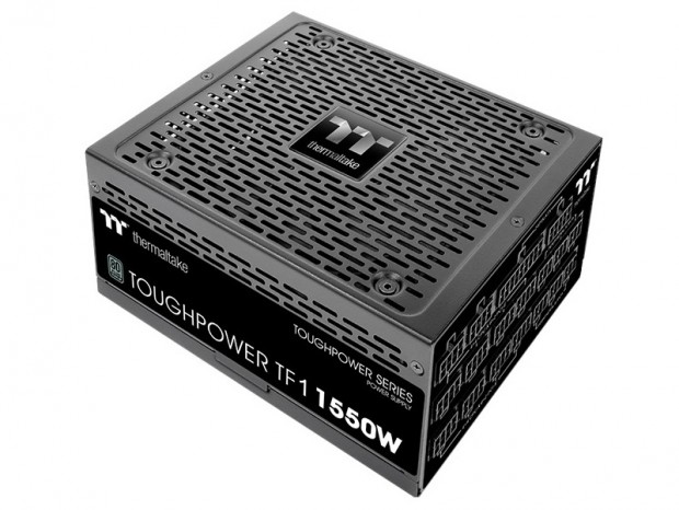 TITANIUM認証取得の高効率1,550W電源、Thermaltake「Toughpower TF1 1550W」