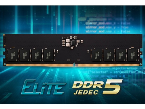 Team、4,800MHz駆動のDDR5メモリ「ELITE DDR5」シリーズ近日発売