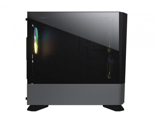 COUGAR、フロントに無数の通気孔を備えた魅せるエアフローケース「MG140 Air RGB」