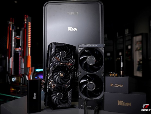水冷・空冷ハイブリッドの超高クロックモデル、Colorful「iGame GeForce RTX 3090 KUDAN」