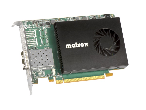 Matrox、最大4K/60Hzの4入力4出力が可能な「SMPTE ST 2110」規格のNIC 2製品