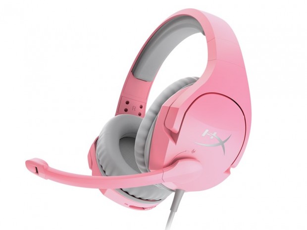 HyperX、東京ゲームショウ2021に合わせピンクのゲーミングヘッドセット発売