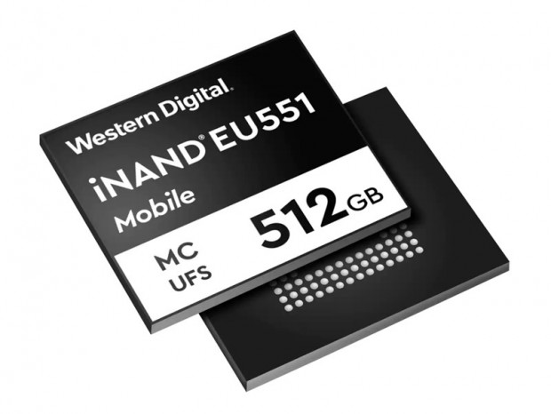 Western Digital、5Gスマホ向けの最新UFS3.1ストレージ「iNAND MC EU551 UFS 3.1」