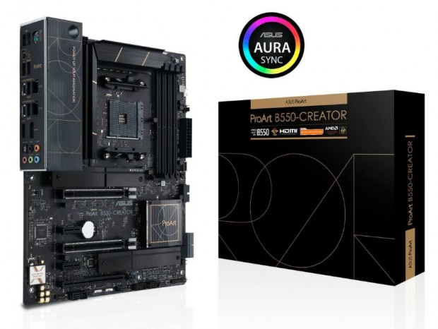 Thunderbolt 4搭載のクリエイター向けB550マザー、ASUS「ProArt B550-CREATOR」発売