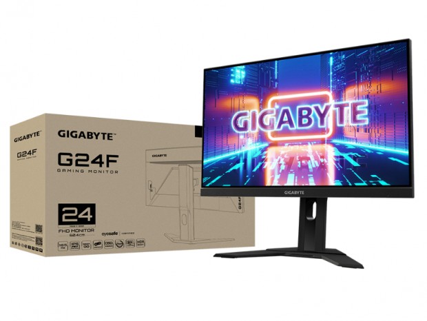 Super Speed IPS採用の23.8型フルHDゲーミング液晶、GIGABYTE「G24F」発売