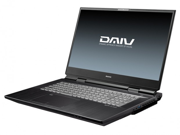マウス、17.3型クリエイターノート「DAIV 7N」の搭載グラフィックを刷新