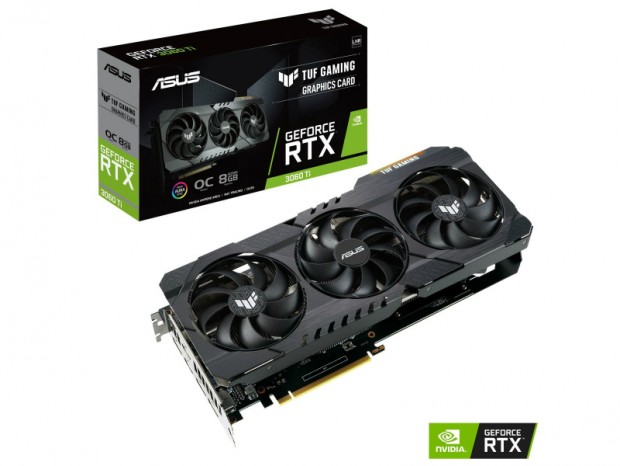 ASUS「TUF Gaming」からLHR版GeForce RTX 3060 Tiグラフィックスカード発売