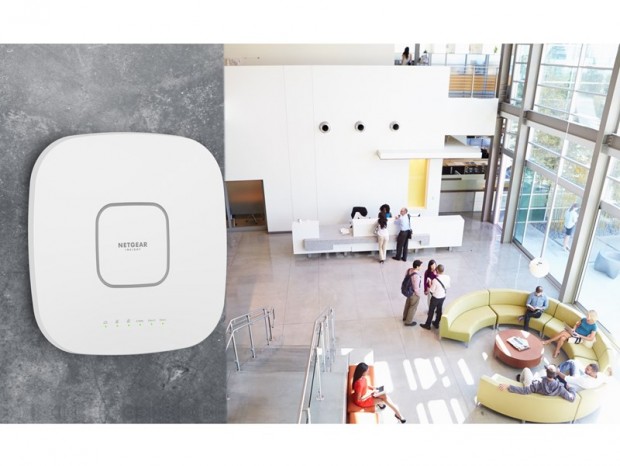 ネットギア、メッシュ対応の法人向け最上位Wi-Fi 6アクセスポイント「WAX630」