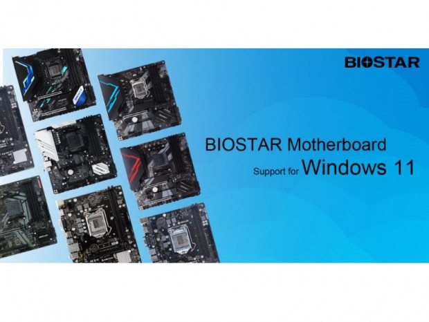 BIOSTAR、Microsoft次期OS「Windows 11」対応マザーボード発表