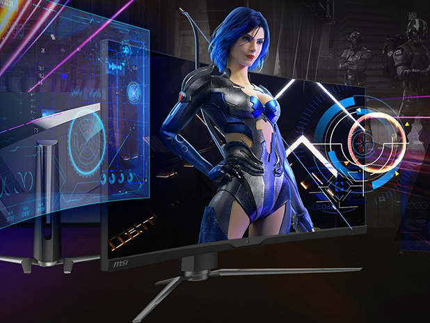 最新スマート機能を備えた曲面ゲーミング液晶、MSI「MPG ARTYMIS」シリーズ