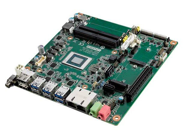 Ryzen Embedded V2000搭載のThin Mini-ITXマザーボード、アドバンテック「AIMB-229」