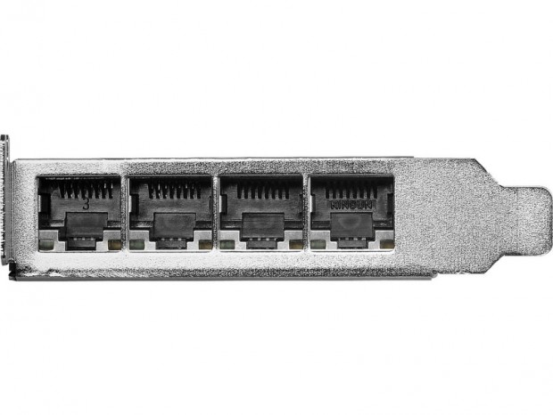 クアッドギガビットLAN搭載のロープロファイル拡張カード、ASRock Rack「AU-350X4」