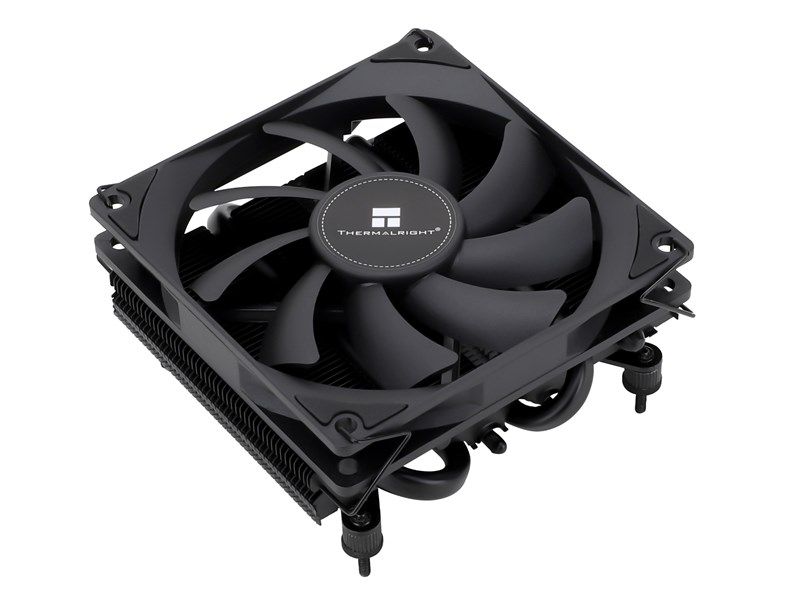 Thermalright、全高36mmに抑えた漆黒のロープロファイルクーラー