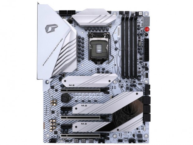 白基板を採用するIntel Z590ゲーミングマザー、Colorful「iGame Z590 Vulcan W V20」