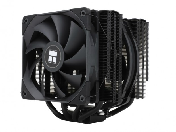 120mmx1、140mmx1ファンを搭載する黒いツインタワーサイドフローがThermalrightから