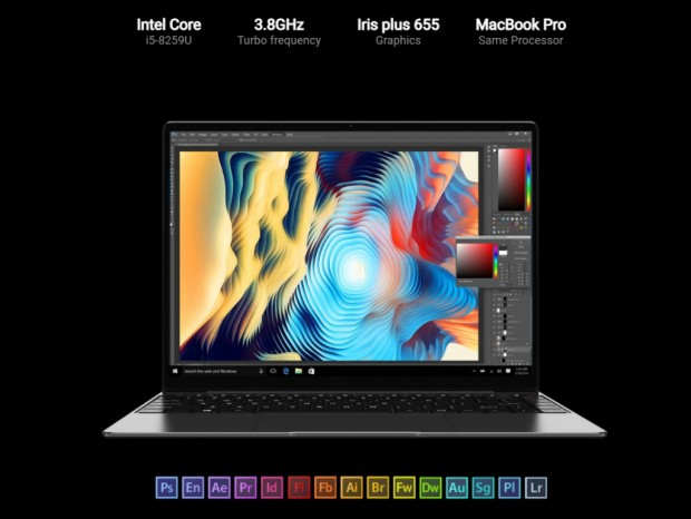 CHUWI CoreBook X i5-8259U メモリ16GB 高解像度