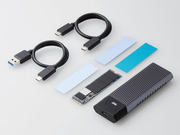 NVMe M.2 SSDの交換が簡単にできる換装キット付きSSDがエレコムから