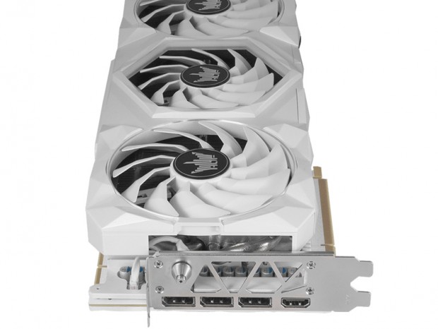 GALAKURO、HOFシリーズに属する白いGeForce RTX 3080 Tiグラフィック