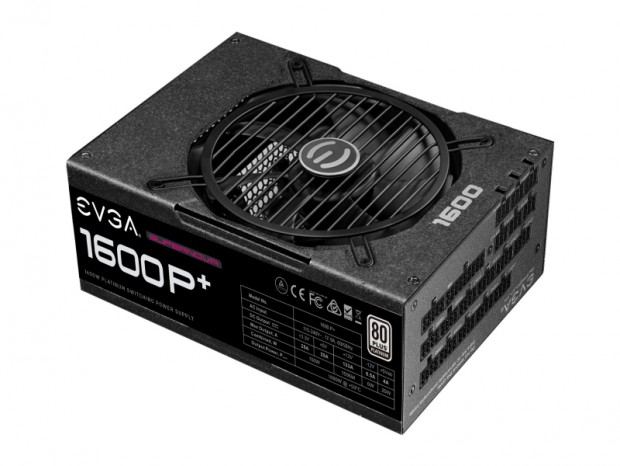 最大容量1,600Wの80PLUS PLATINUM認証電源、EVGA「SuperNOVA P+」シリーズ