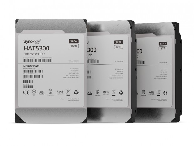 最大転送262MiB/secのNAS向け高耐久SAS HDD、Synology「HAS5300」シリーズ