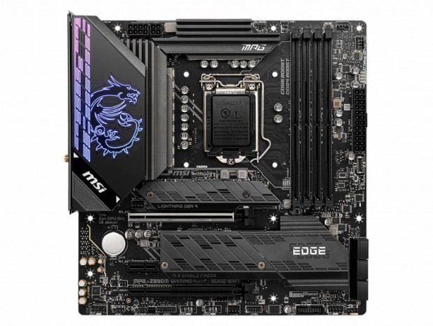 2.5G LANとWi-Fi 6E搭載のMicroATXマザー、MSI「MPG Z590M GAMING EDGE WIFI」