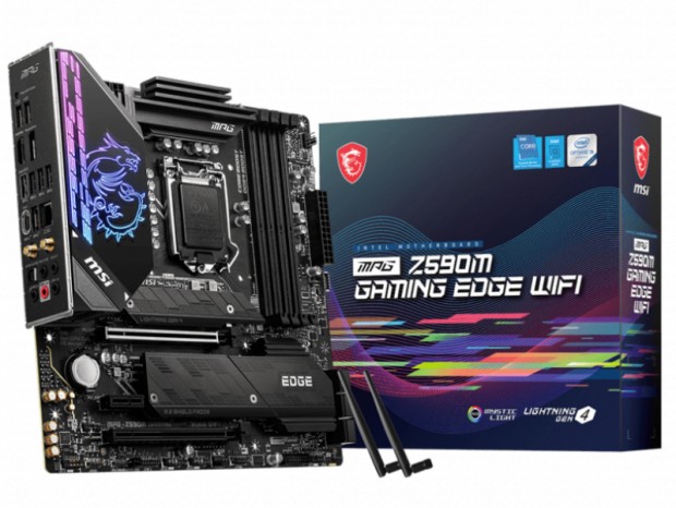 2.5G LANとWi-Fi 6E搭載のMicroATXマザー、MSI「MPG Z590M GAMING EDGE WIFI」