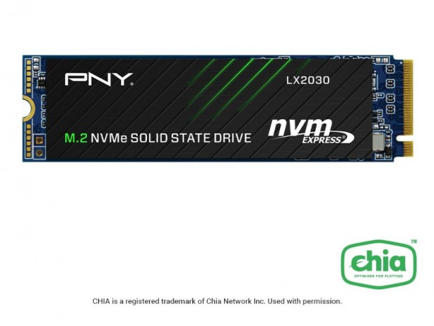総書込容量54,000TBWのChia採掘向けNVMe M.2 SSD、PNY「LX」シリーズ