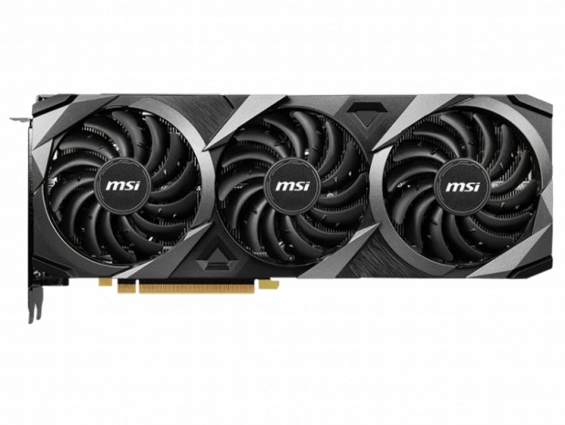 LEDを省略したOCモデル、MSI「GeForce RTX 3080Ti VENTUS 3X 12G OC」発売