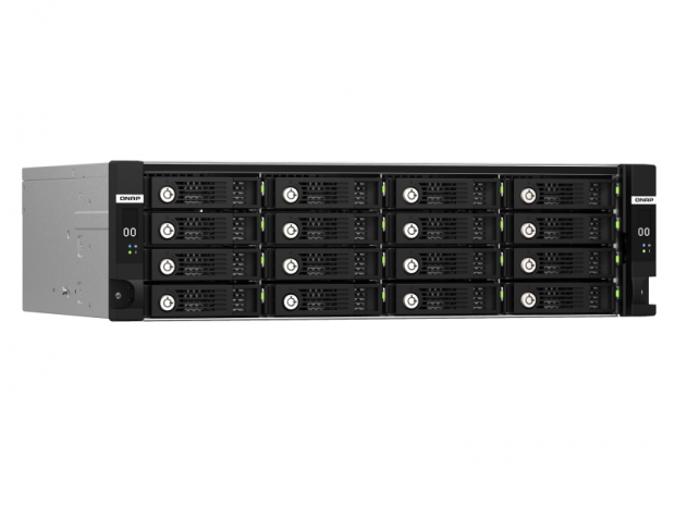 デュアルコントローラ設計の16ベイストレージ拡張ユニット、QNAP「TL-R1620Sdc」