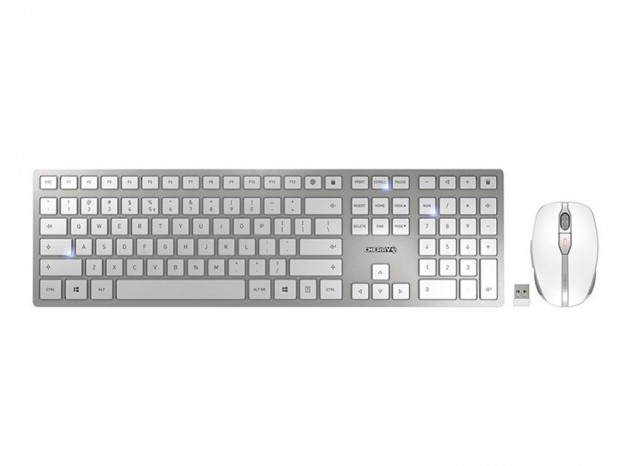 Cherry、デュアルワイヤレス対応の薄型キーボード＆マウスコンボ「CHERRY DW 9100 SLIM」
