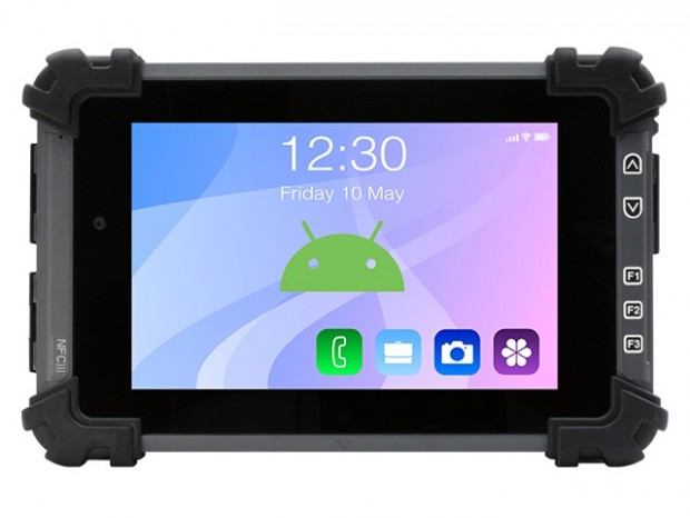 AAEON、有線LANやシリアルポートを備えたタフネス仕様タブレット「RTC-710RK」