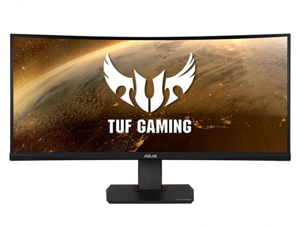 ASUS、35型の湾曲大画面液晶「TUF Gaming VG35VQ」など3モデルを国内発売