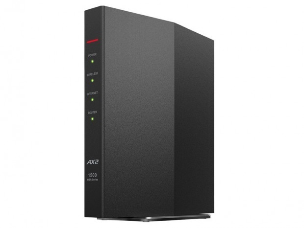Wi-Fi EasyMesh対応のWi-Fi 6ルーター親機、バッファロー「WSR-1500AX2S」