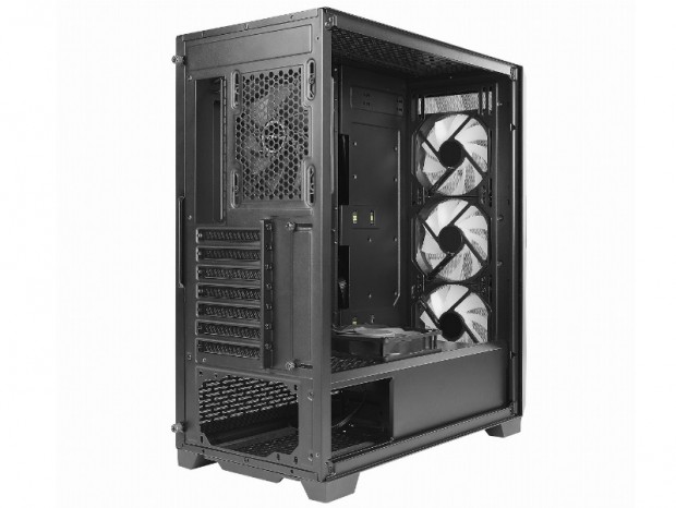 波状メッシュ採用の高エアフローミドルタワー、Antec「DF700 FLUX」国内発売決定